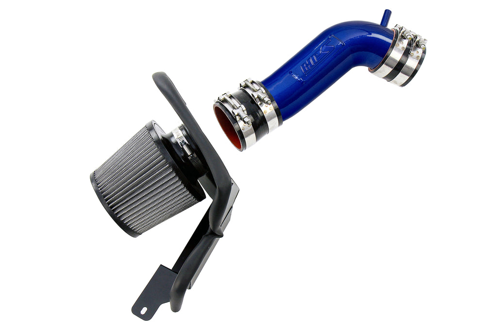 HPS Performance Air Intake Kit With Heat Shield 827-715BL Blue - 827-715BL