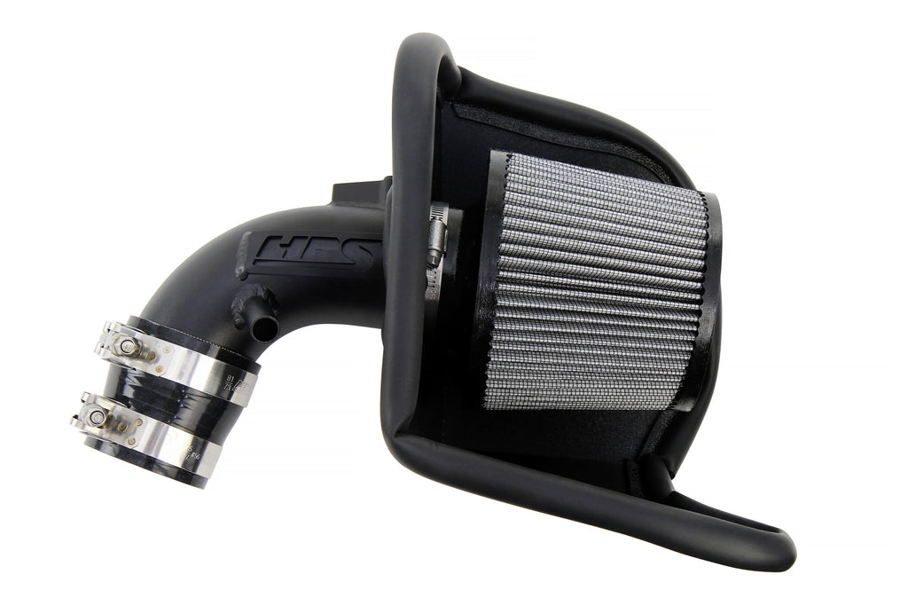 HPS Performance Air Intake Kit With Heat Shield 827-700WB Black - 827-700WB