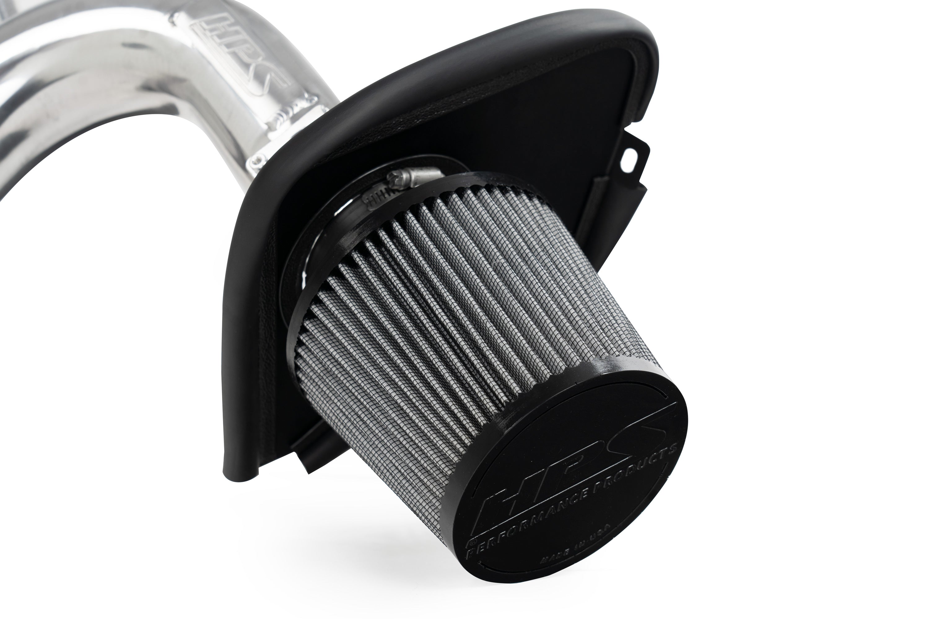 HPS Performance Air Intake Kit With Heat Shield 827-738BL Blue - 827-738BL
