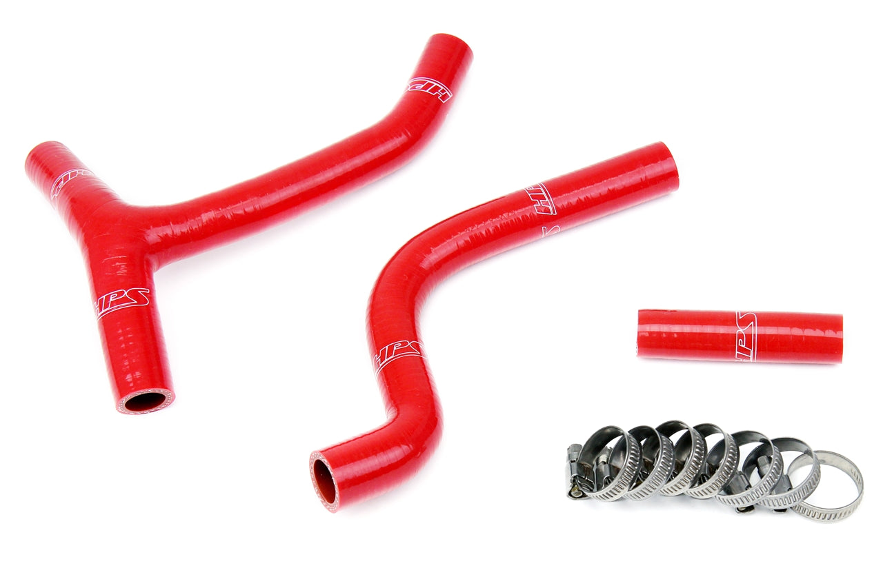 HPS Performance Hps Silicone Radiator Coolant Hose Kit 57 1265 Red Red - 57-1265-RED