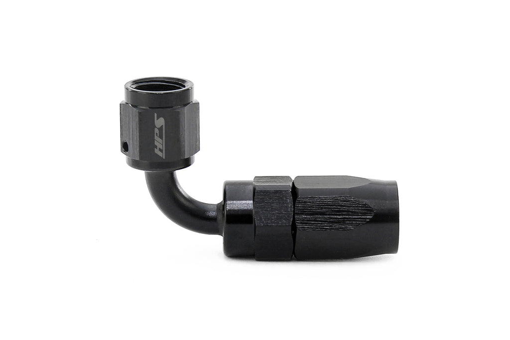 HPS Performance 250 Series AN -4 Push-On 90 Degree Hose End 250-9004