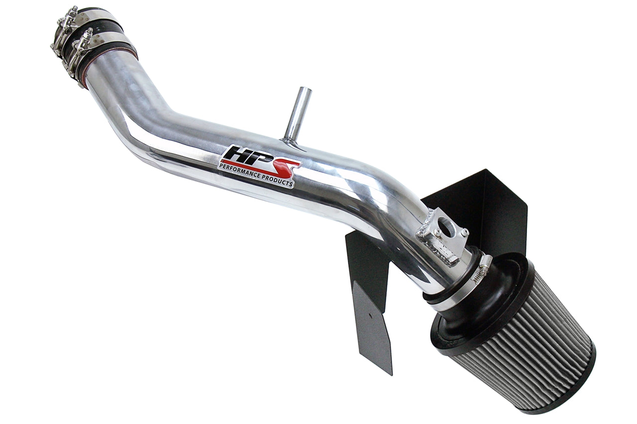 HPS Performance Air Intake Kit With Heat Shield 827-597P Polished - 827-597P