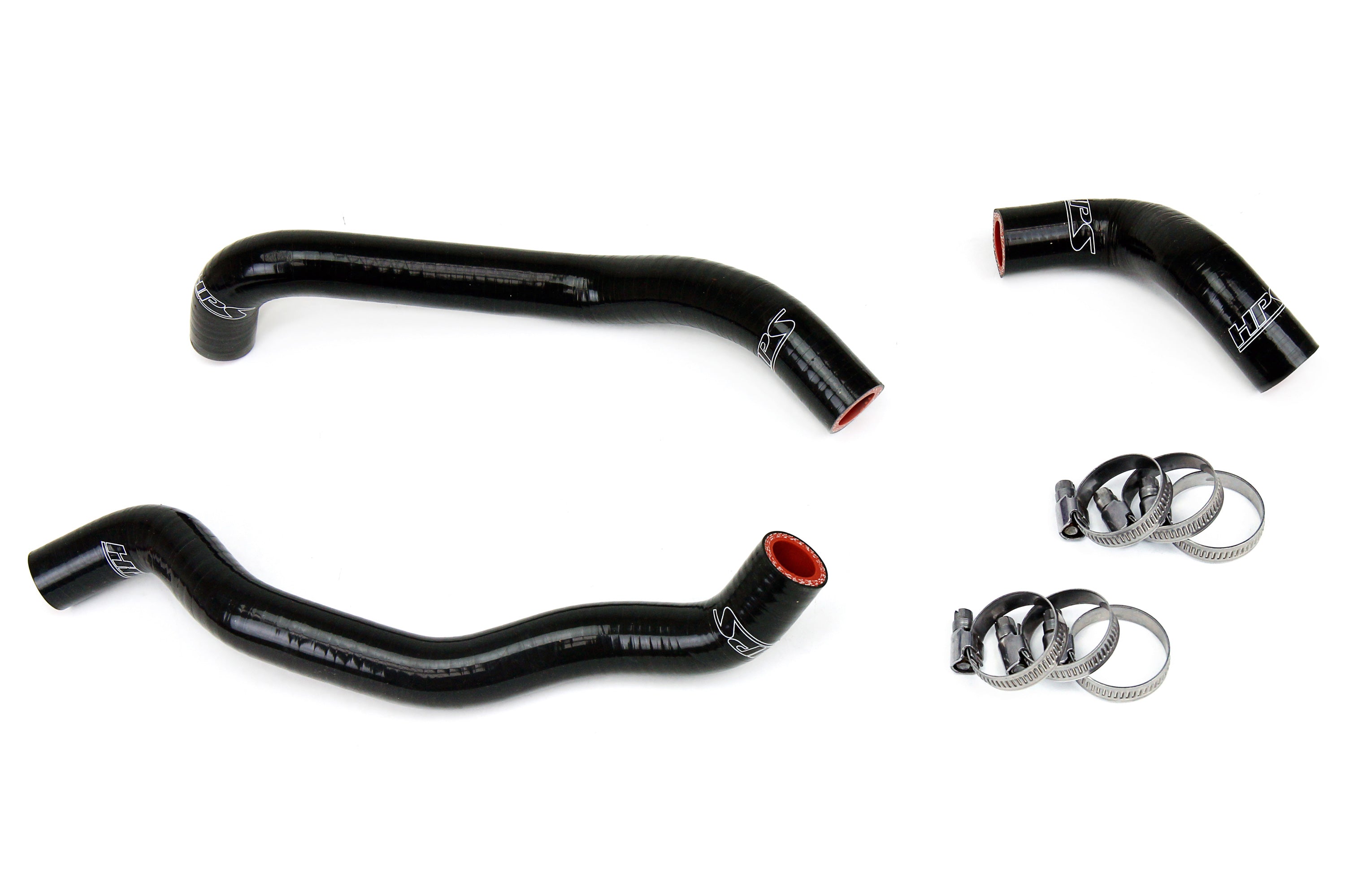 HPS Performance Hps Silicone Heater Coolant Hose Kit 57 1792 H Blk Black - 57-1792H-BLK