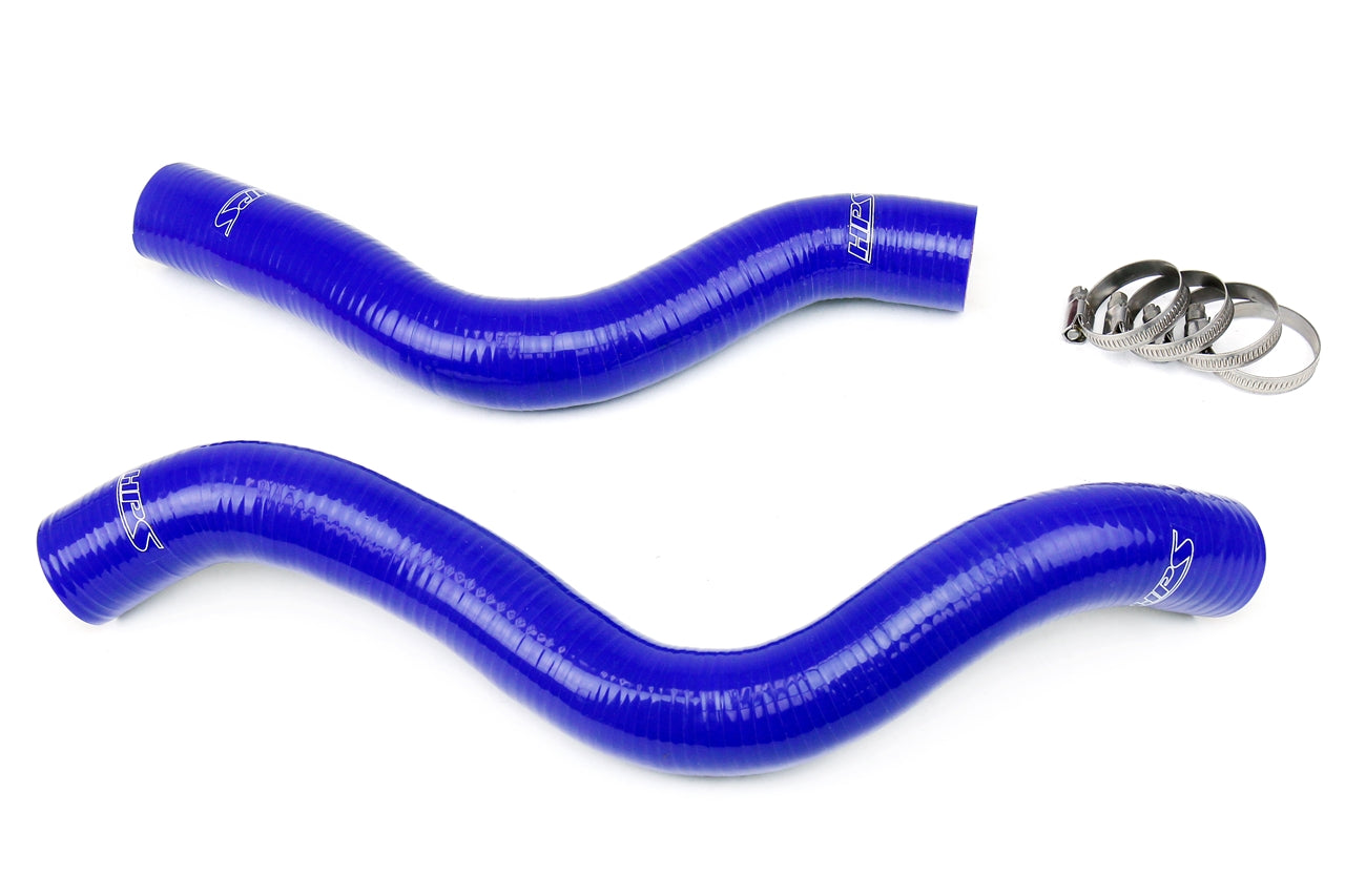 HPS Performance Hps Silicone Radiator Coolant Hose Kit 57 1038 Blue Blue - 57-1038-BLUE