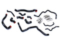 HPS Performance Hps Silicone Radiator And Ancillary Coolant Hose Kit 57 1476 Blk Black - 57-1476-BLK