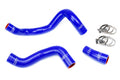 HPS Performance Hps Silicone Radiator Coolant Hose Kit 57 1886 Blue Blue - 57-1886-BLUE