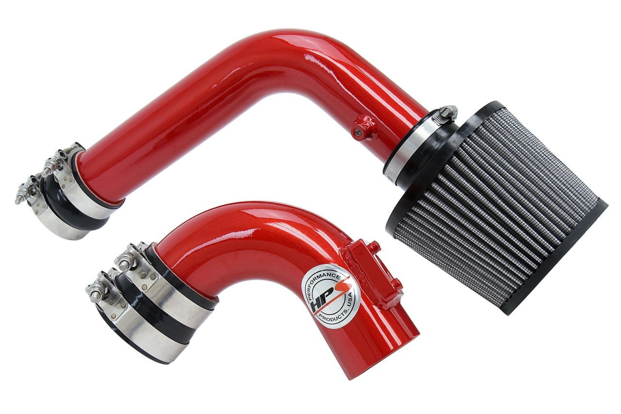 HPS Performance Cold Air Intake Kit 837-165R Red - 837-165R