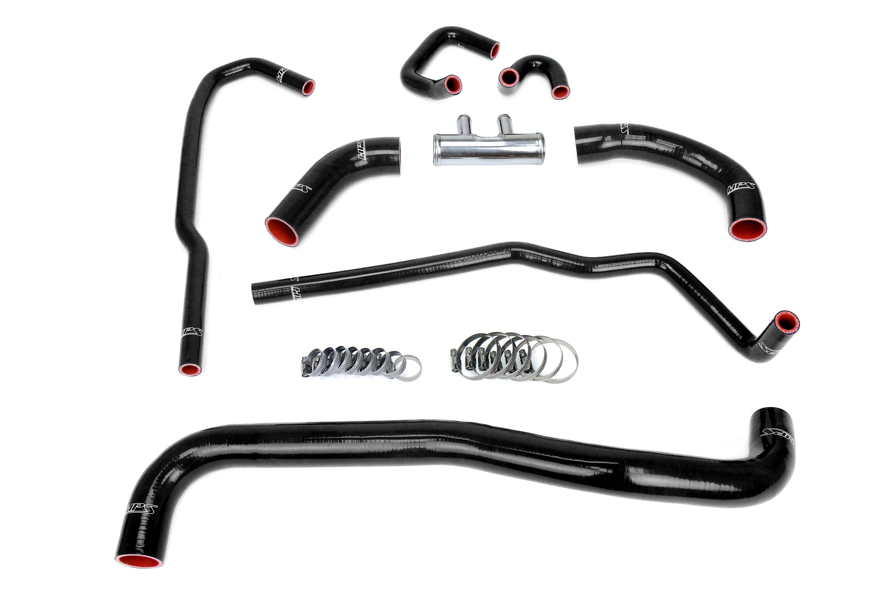 HPS Performance Hps Silicone Radiator Coolant Hose Kit 57 2090 Blk Black - 57-2090-BLK