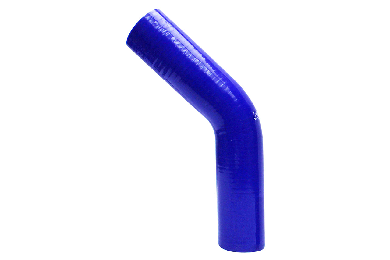 HPS Performance Hps Silicone Elbow Coupler 45 Degree, 2 11/16" Id, 5" Legs Htsec45 268 Blue Blue - HTSEC45-268-BLUE