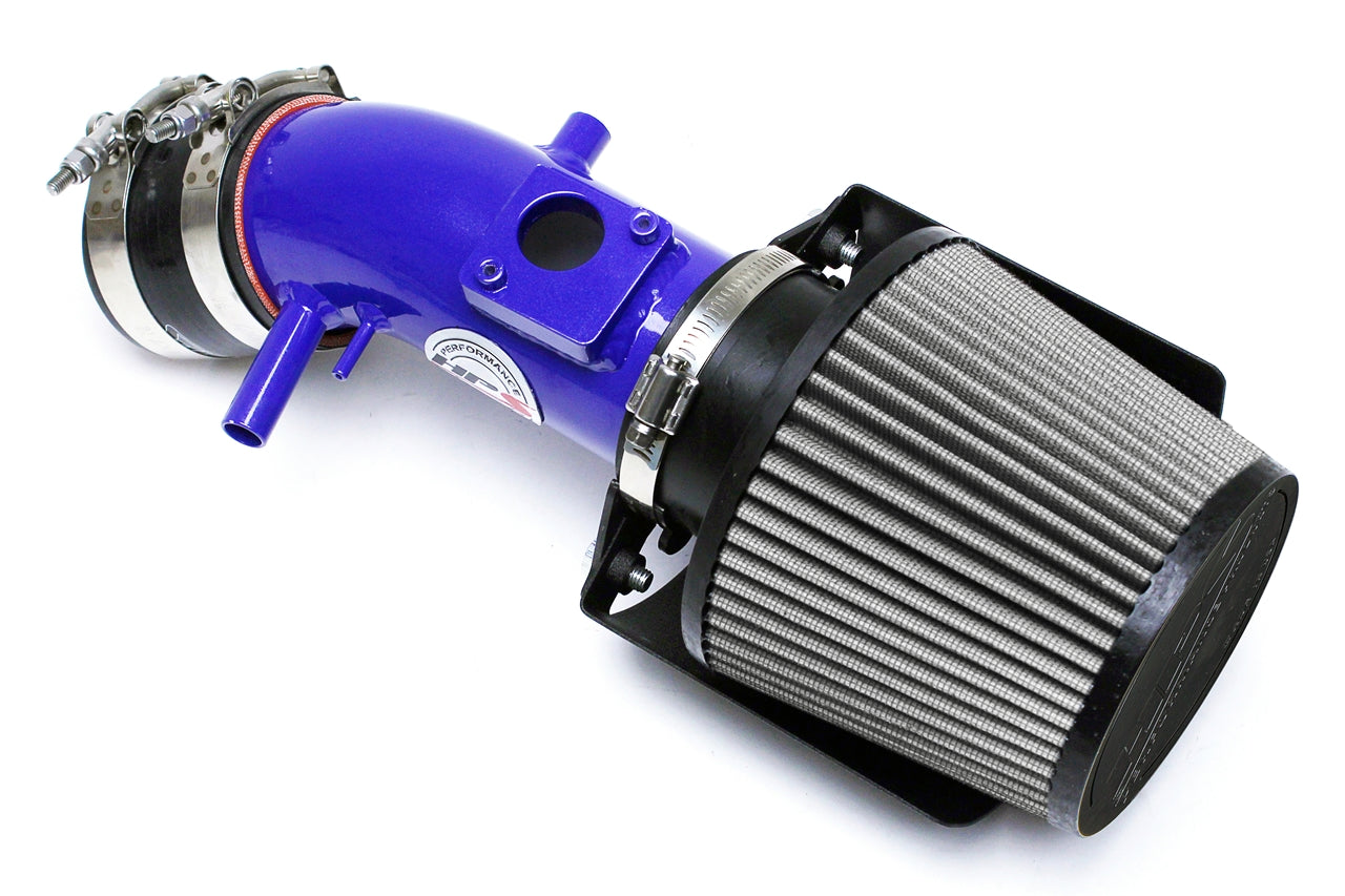 HPS Performance Air Intake Kit With Heat Shield 827-534BL Blue - 827-534BL