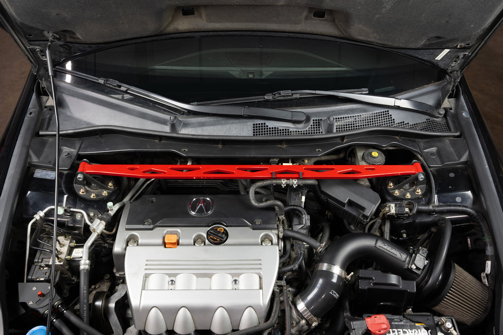 HPS Performance Front Strut Bar 42-119R Red - 42-119R