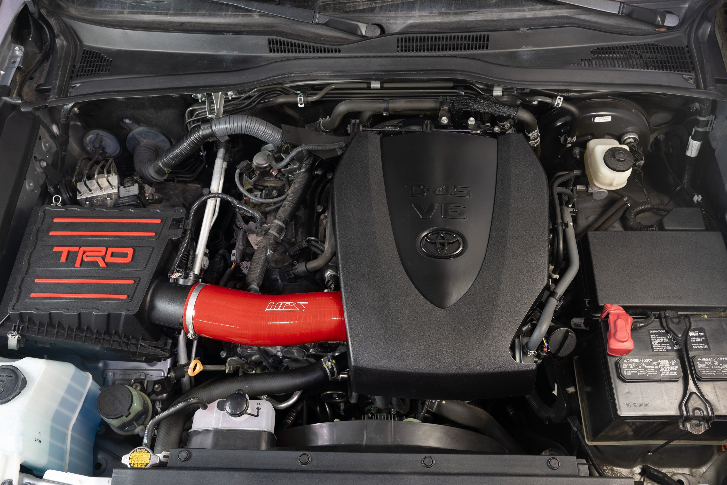 HPS Performance Hps Silicone Air Intake Kit 57 2126 Red Red - 57-2126-RED
