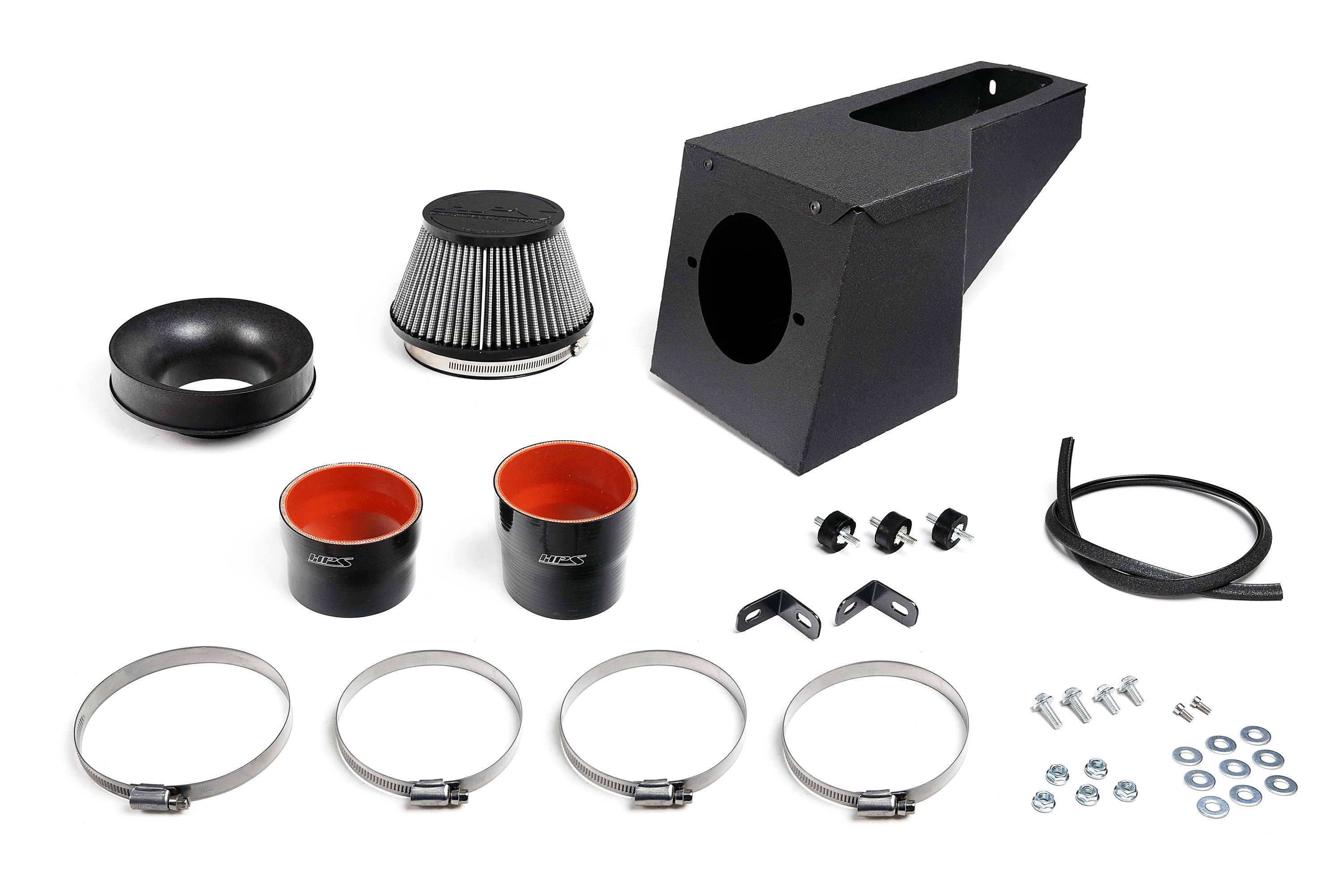 HPS Performance Air Intake Kit 827-729WB Black - 827-729WB