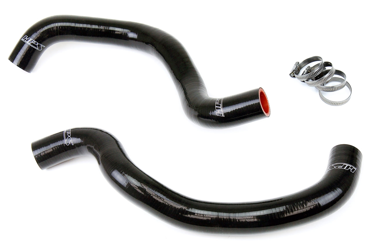 HPS Performance Hps Silicone Radiator Coolant Hose Kit 57 1384 Blk Black - 57-1384-BLK