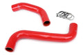 HPS Performance Hps Silicone Radiator Coolant Hose Kit 57 1064 Red Red - 57-1064-RED