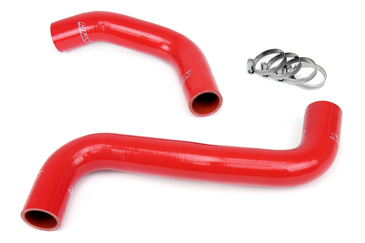 HPS Performance Hps Silicone Radiator Coolant Hose Kit 57 1064 Red Red - 57-1064-RED