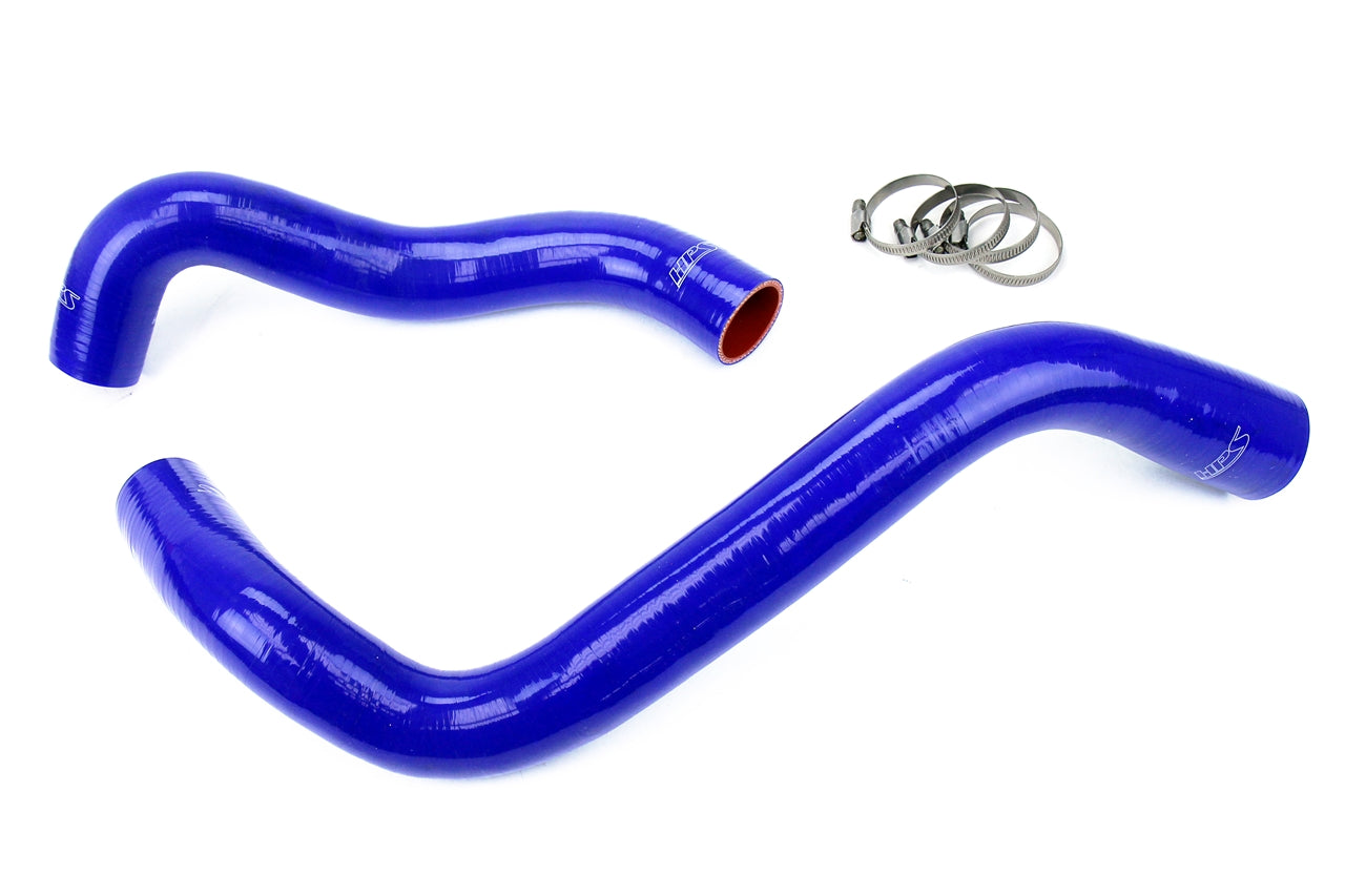 HPS Performance Hps Silicone Radiator Coolant Hose Kit 57 1074 Blue Blue - 57-1074-BLUE
