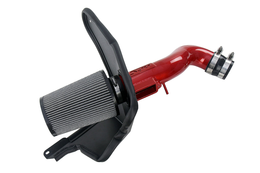 HPS Performance Air Intake Kit With Heat Shield 827-705R Red - 827-705R