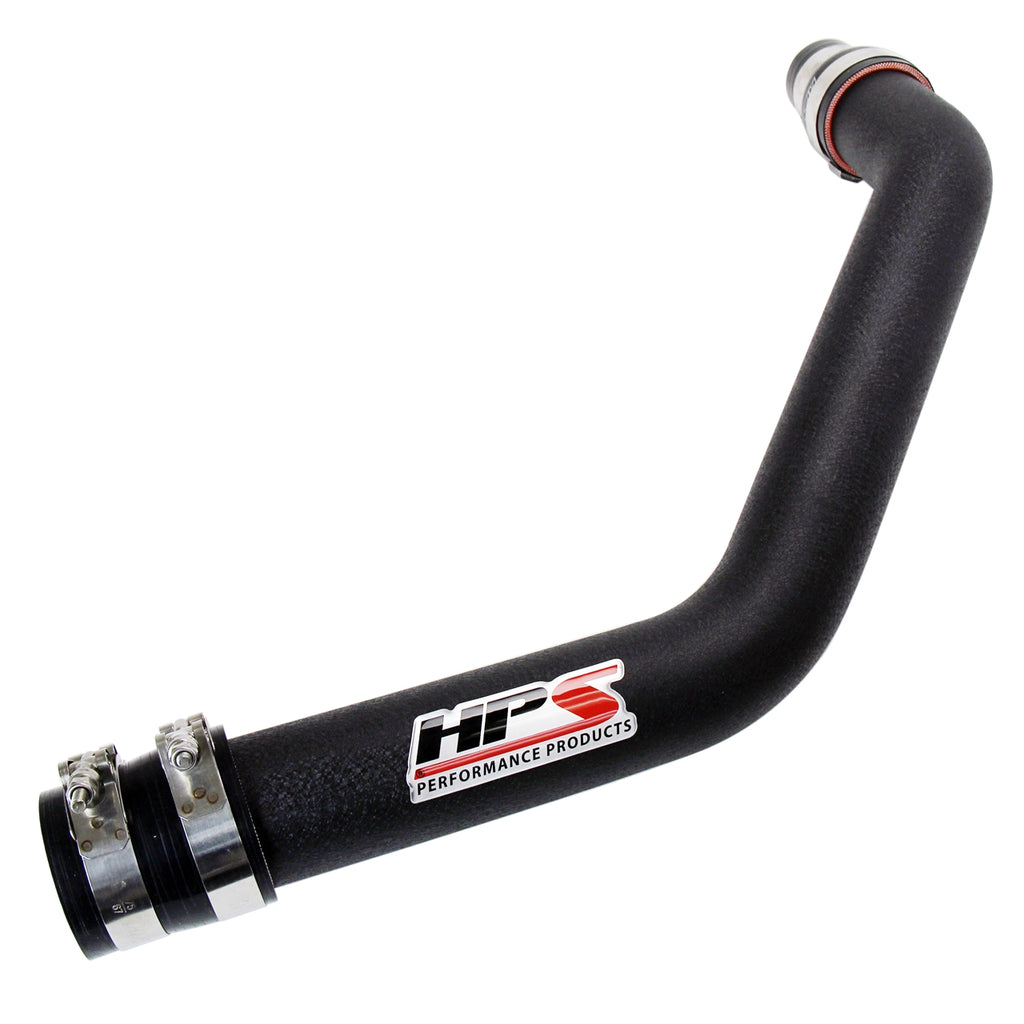 HPS Performance Upper Charge Pipe Kit 17-103WB Black - 17-103WB