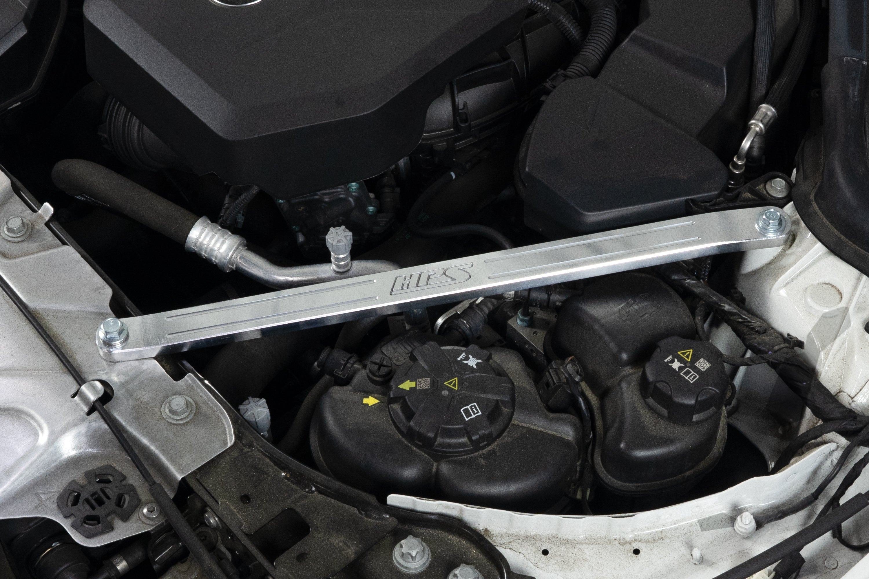 HPS Performance Front Strut Bar 42-115WB Black - 42-115WB