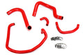 HPS Performance Hps Silicone Radiator And Heater Coolant Hose Kit 57 1746 Red Red - 57-1746-RED