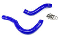HPS Performance Hps Silicone Radiator Coolant Hose Kit 57 1020 Blue Blue - 57-1020-BLUE