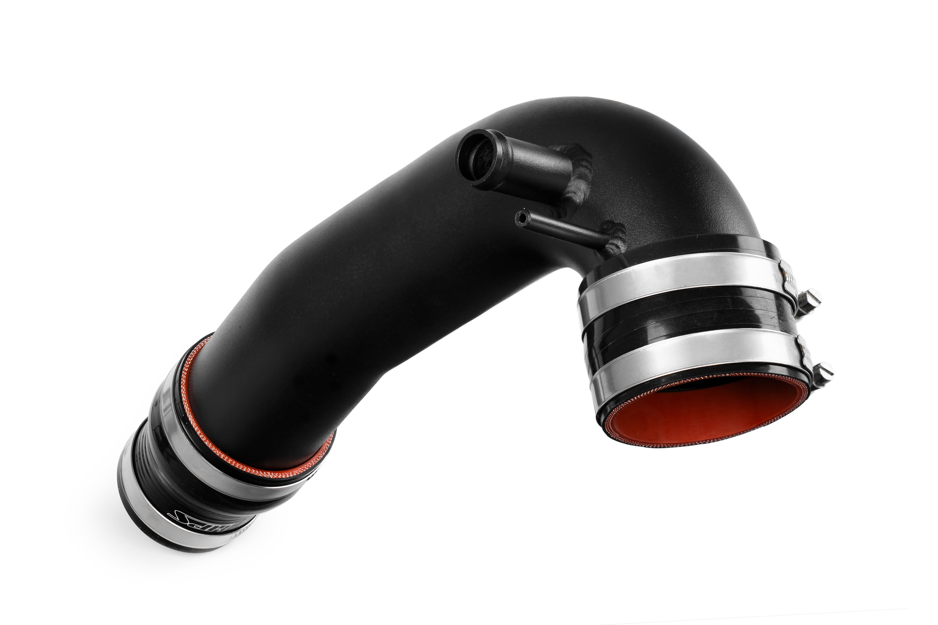 HPS Performance Throttle Body Inlet Elbow Charge Pipe Kit 17-151WB Black - 17-151WB