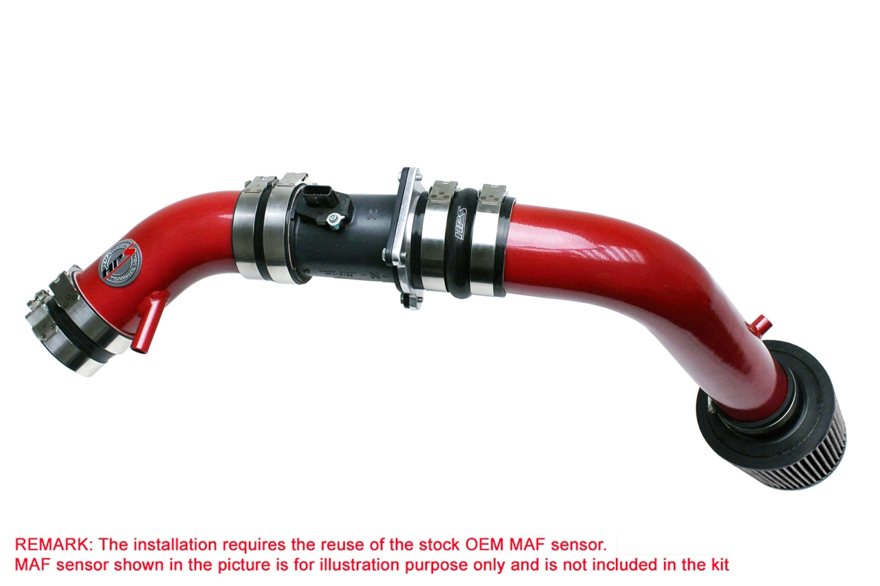 HPS Performance Cold Air Intake Kit 837-570R Red - 837-570R