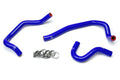 HPS Performance Hps Silicone Heater Coolant Hose Kit 57 1520 Blue Blue - 57-1520-BLUE