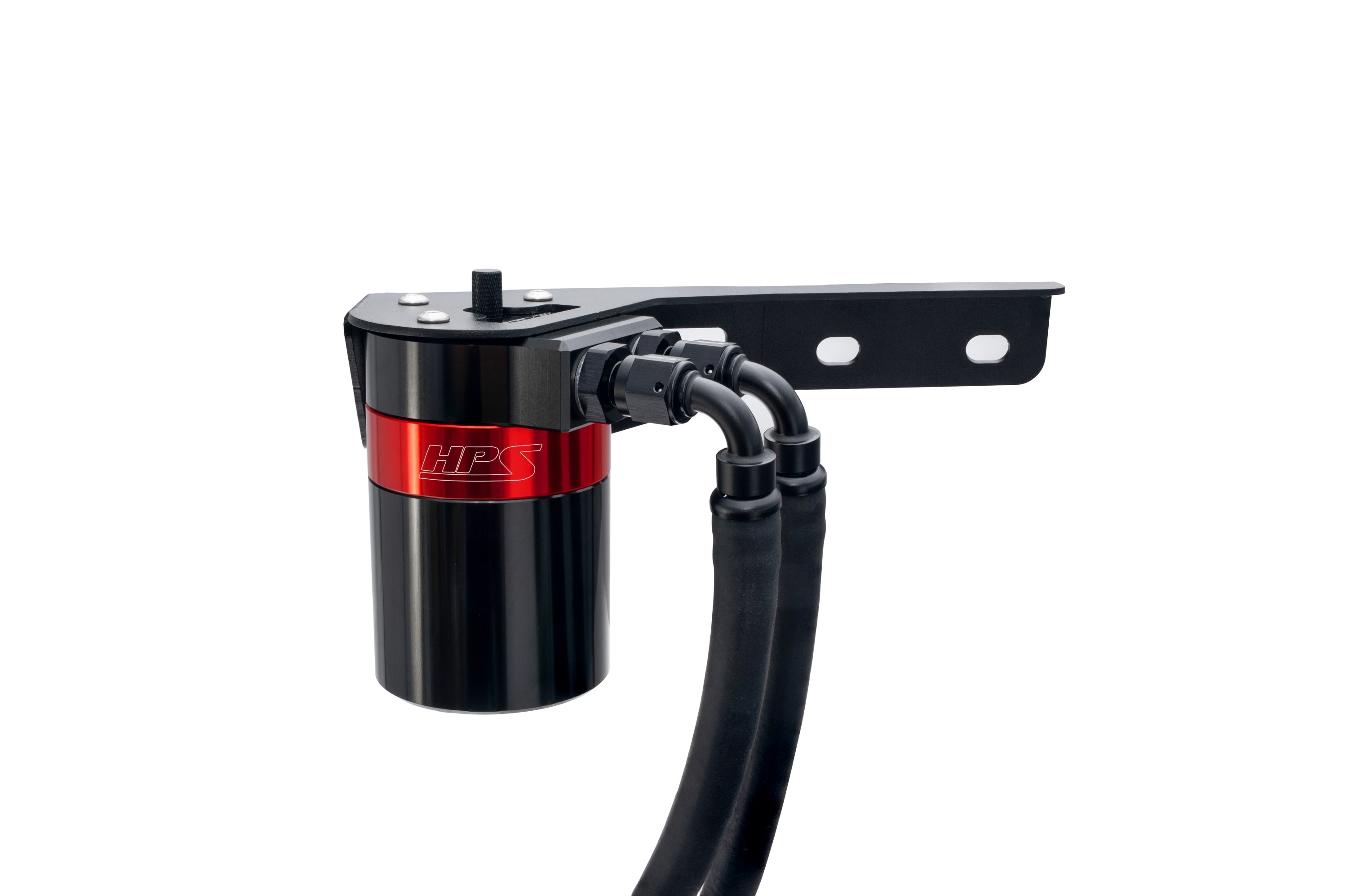 HPS Performance Oil Catch Can Kit 860-015 Red - 860-015