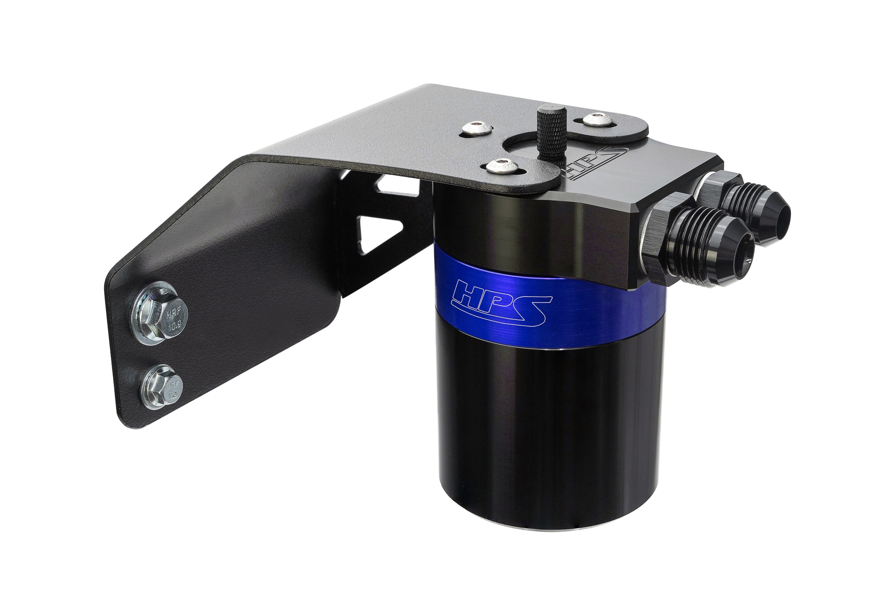 HPS Performance Oil Catch Can Kit 860-004BL, Blue - 860-004BL