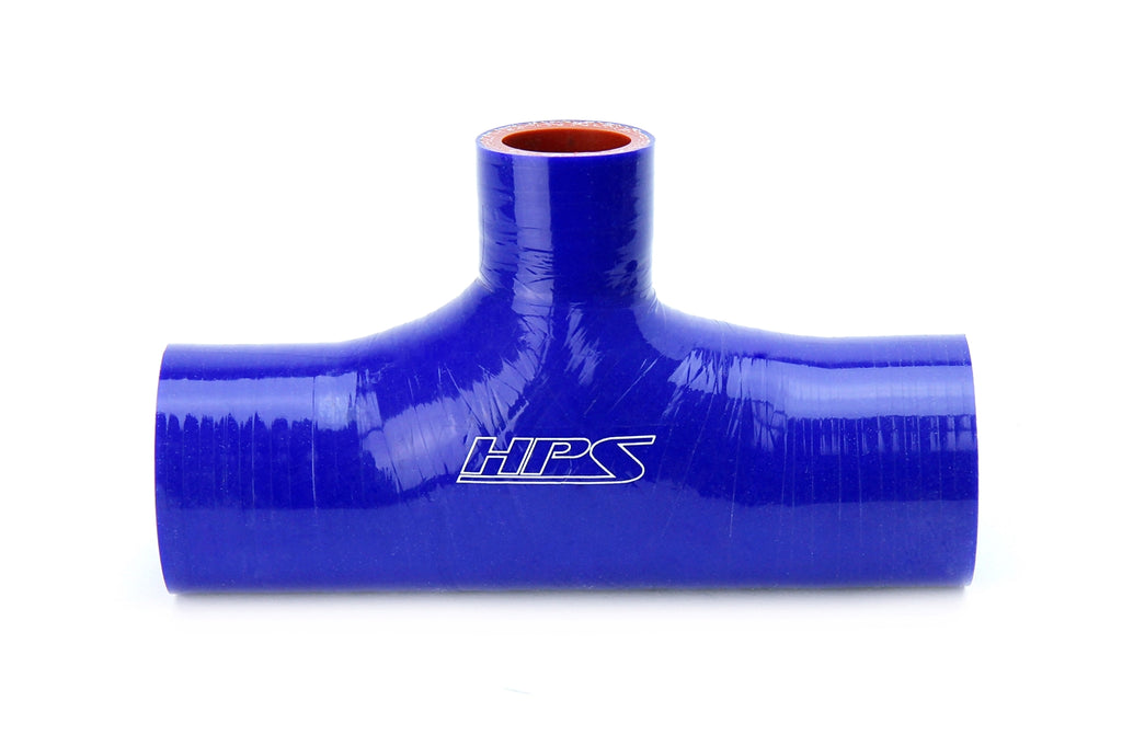 HPS Performance Hps Silicone Tee Hose Adapter, 2" Id, 1" Branch, 6" Length 200 Those 100 Blk Black - 200-THOSE-100-BLK