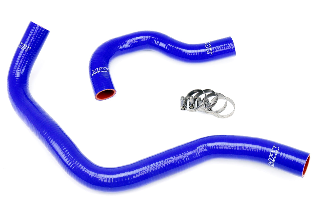 HPS Performance Hps Silicone Radiator Coolant Hose Kit 57 1002 Blue Blue - 57-1002-BLUE