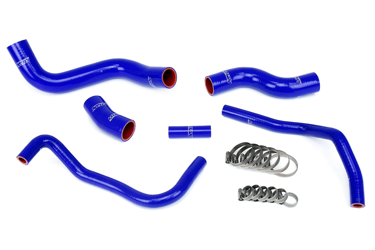 HPS Performance Hps Silicone Radiator And Heater Coolant Hose Kit 57 1336 Blue Blue - 57-1336-BLUE