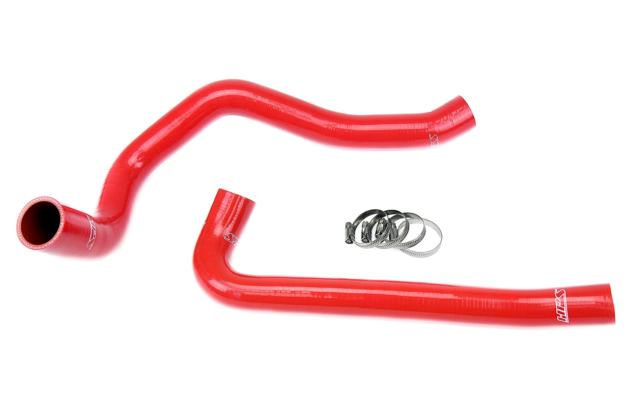 HPS Performance Hps Silicone Radiator Coolant Hose Kit 57 1299 Red Red - 57-1299-RED