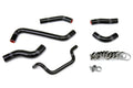 HPS Performance Hps Silicone Radiator Coolant Hose Kit 57 1242 Blk Black - 57-1242-BLK