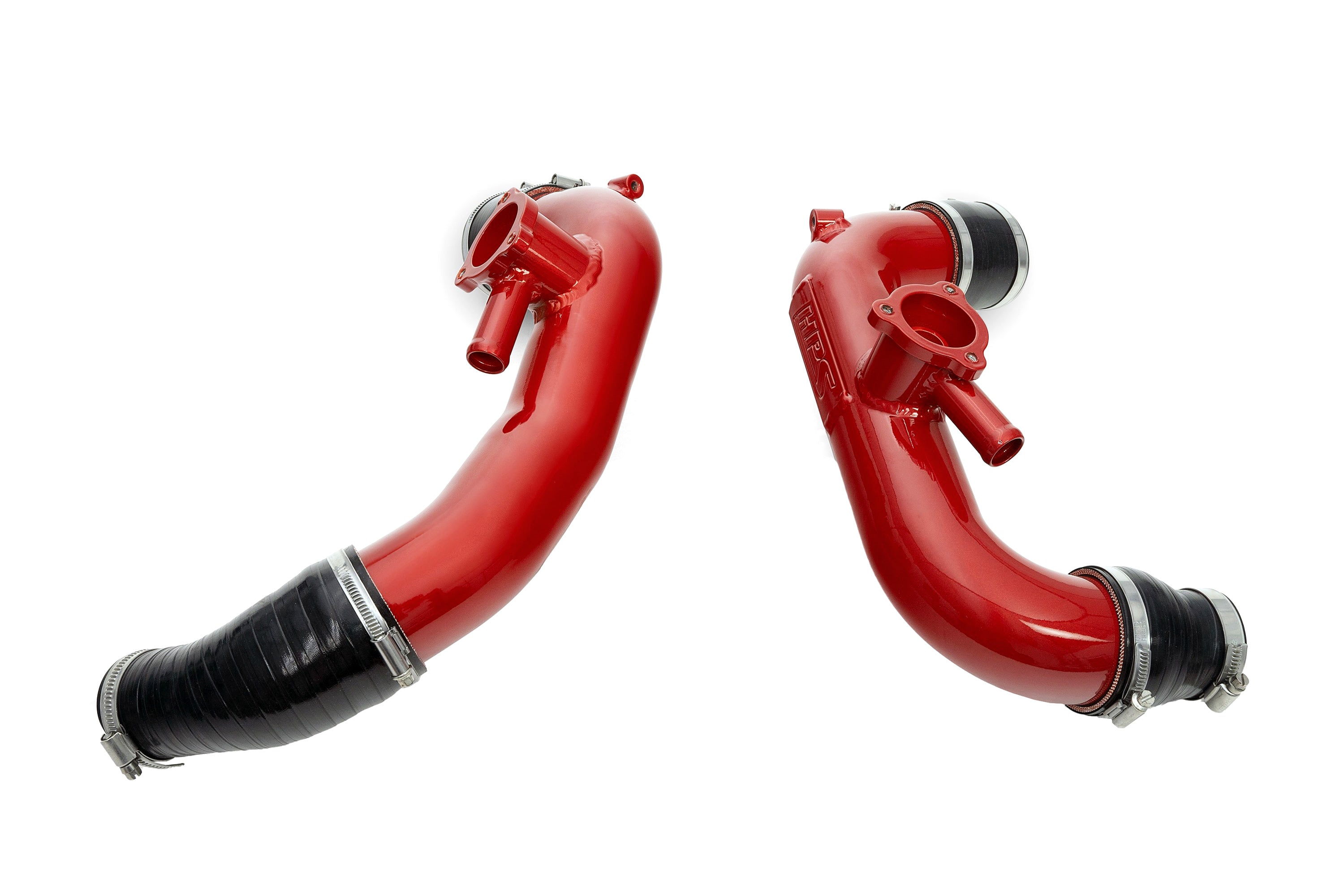 HPS Performance Hot Side Charge Pipe Kit 17-148R Red - 17-148R