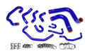 HPS Performance Hps Silicone Radiator And Heater Coolant Hose Kit 57 1654 Blue Blue - 57-1654-BLUE