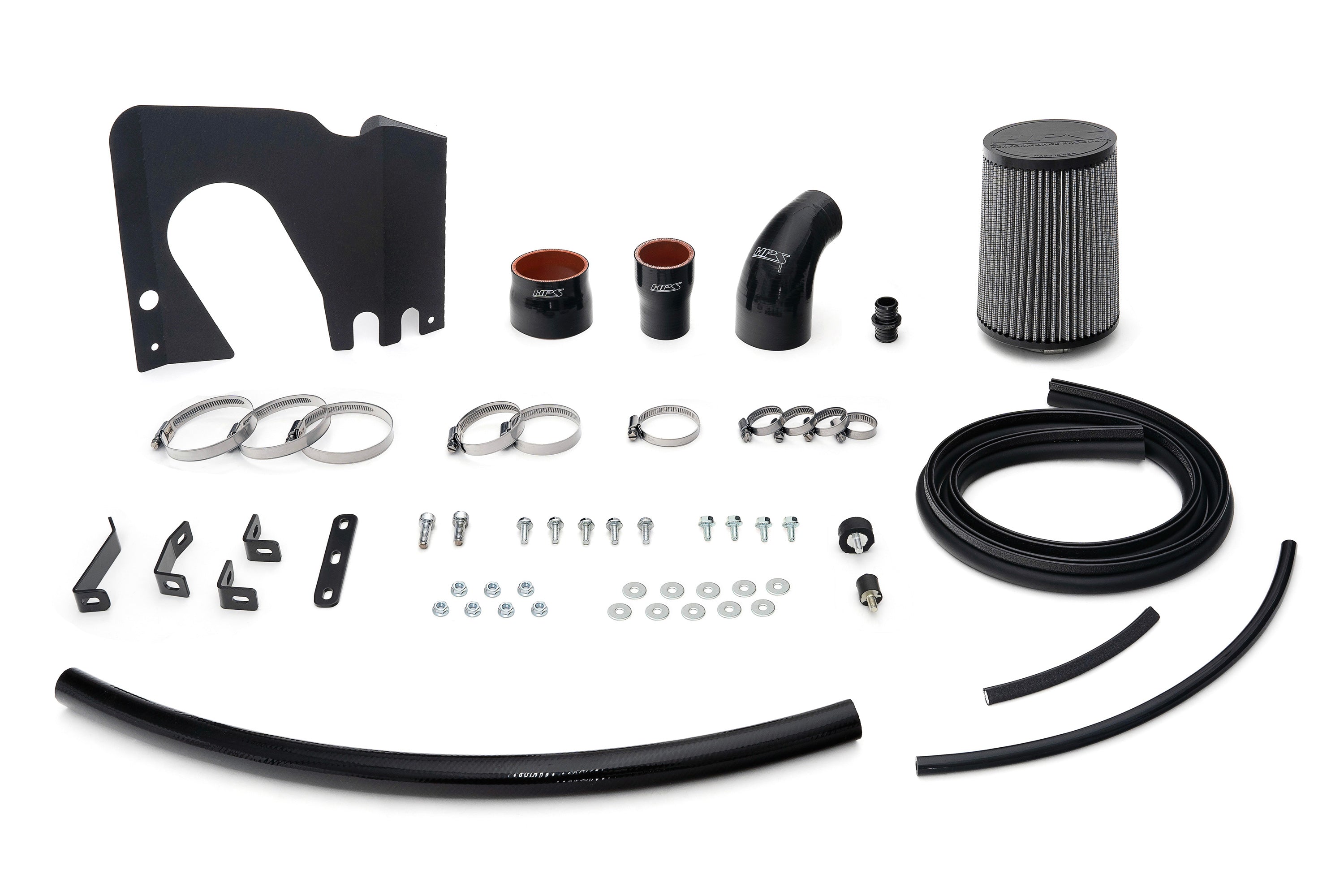 HPS Performance Air Intake Kit 827-733P Polished - 827-733P