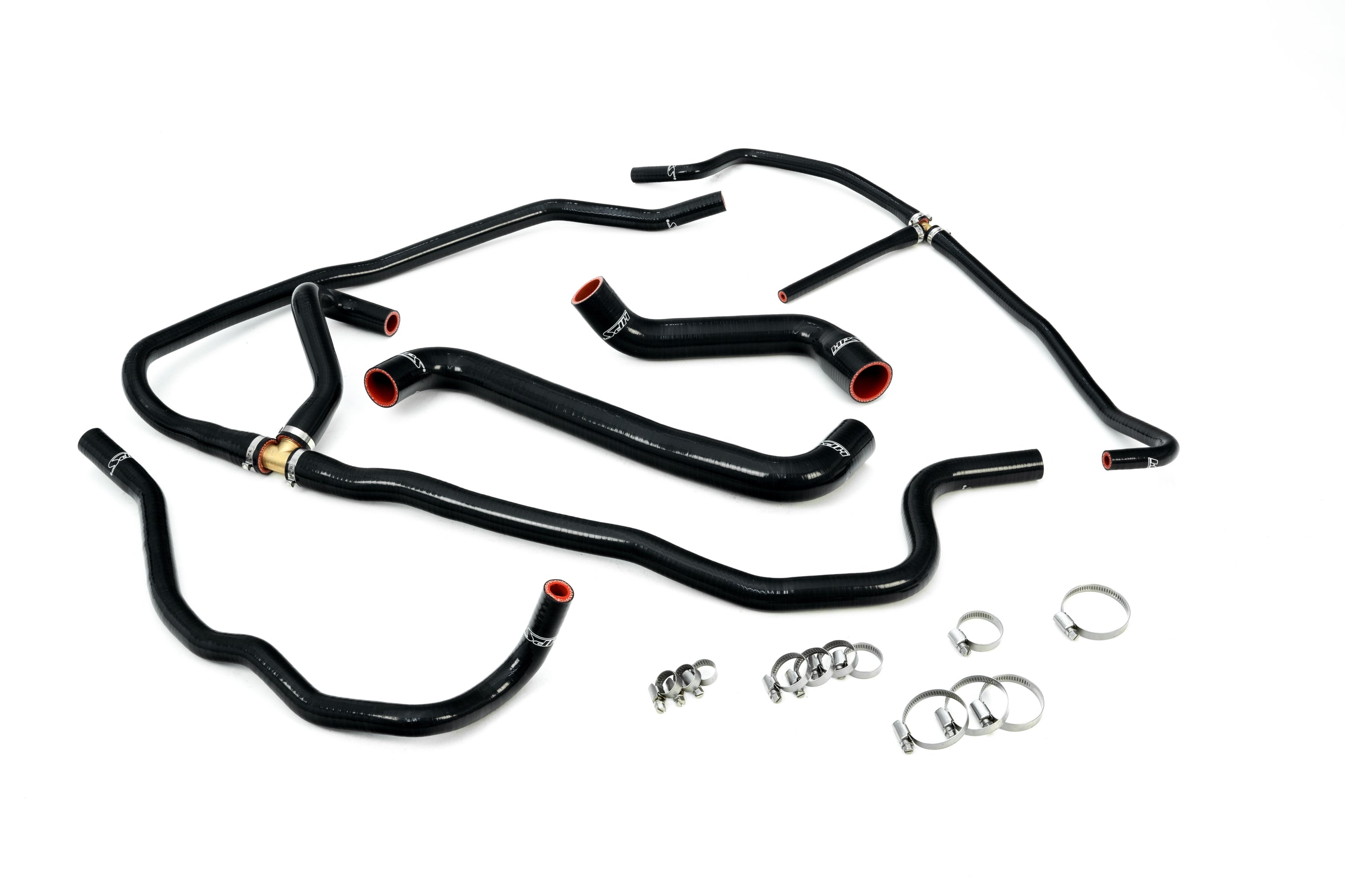 HPS Performance Hps Silicone Radiator And Heater Coolant Hose Kit 57 1277 Blk Black - 57-1277-BLK