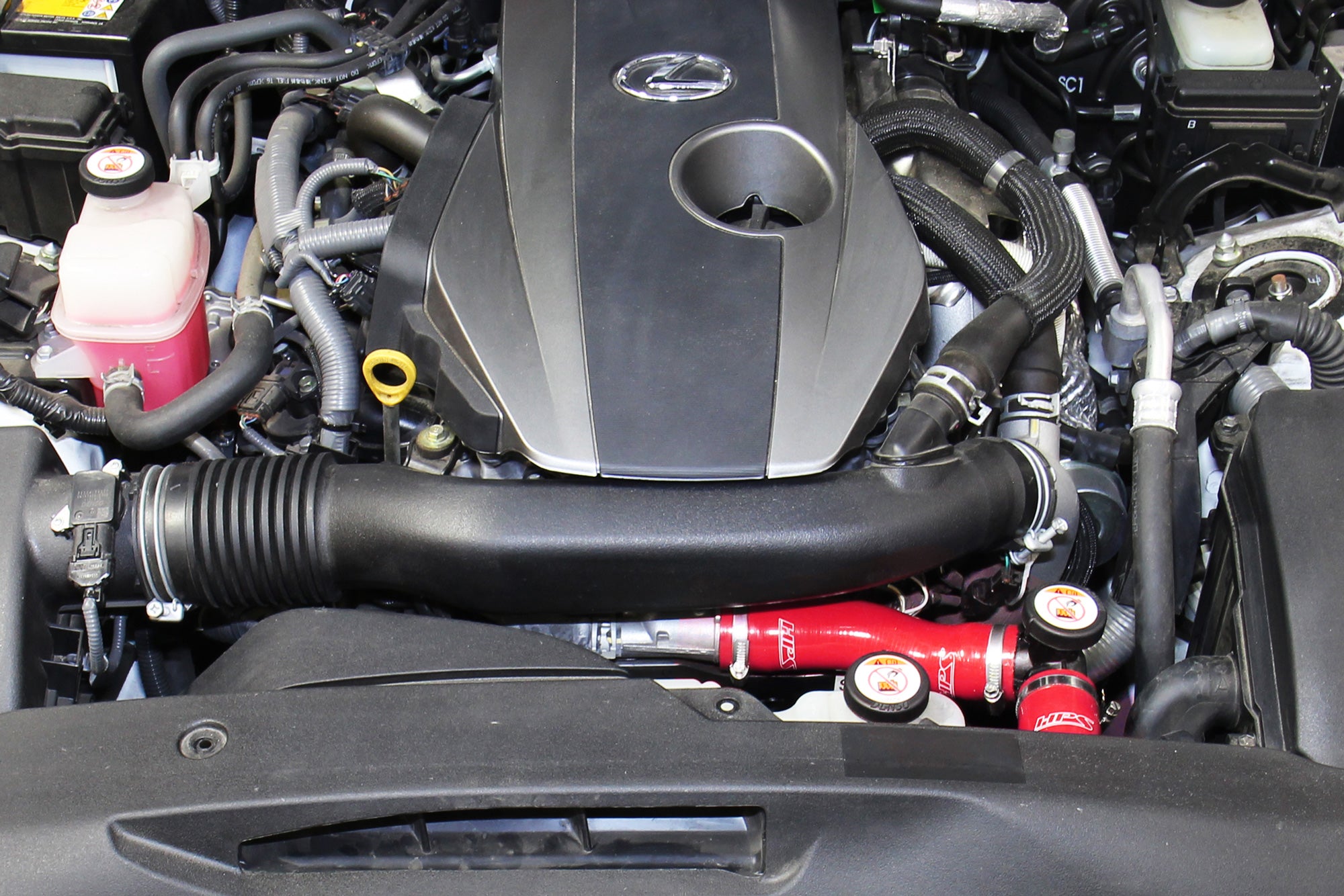 HPS Performance Hps Silicone Radiator Coolant Hose Kit 57 1829 Red Red - 57-1829-RED