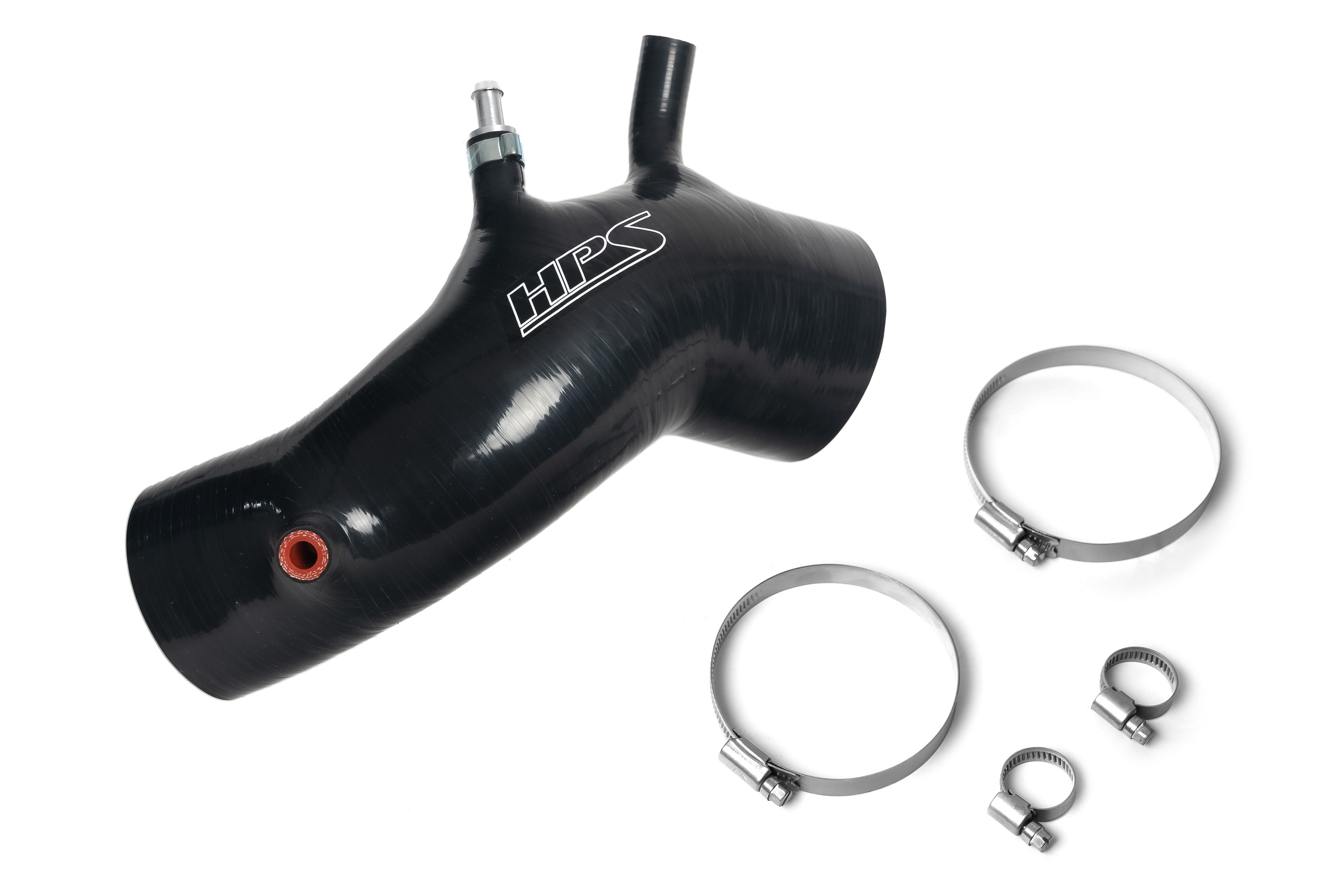 HPS Performance Silicone Air Intake Kit 57-2199-BLK Black - 57-2199-BLK