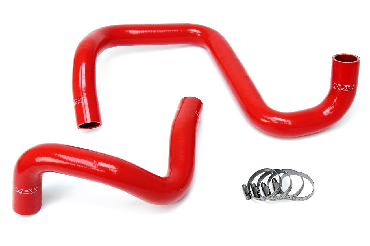 HPS Performance Hps Silicone Radiator Coolant Hose Kit 57 1285 R Red Red - 57-1285R-RED