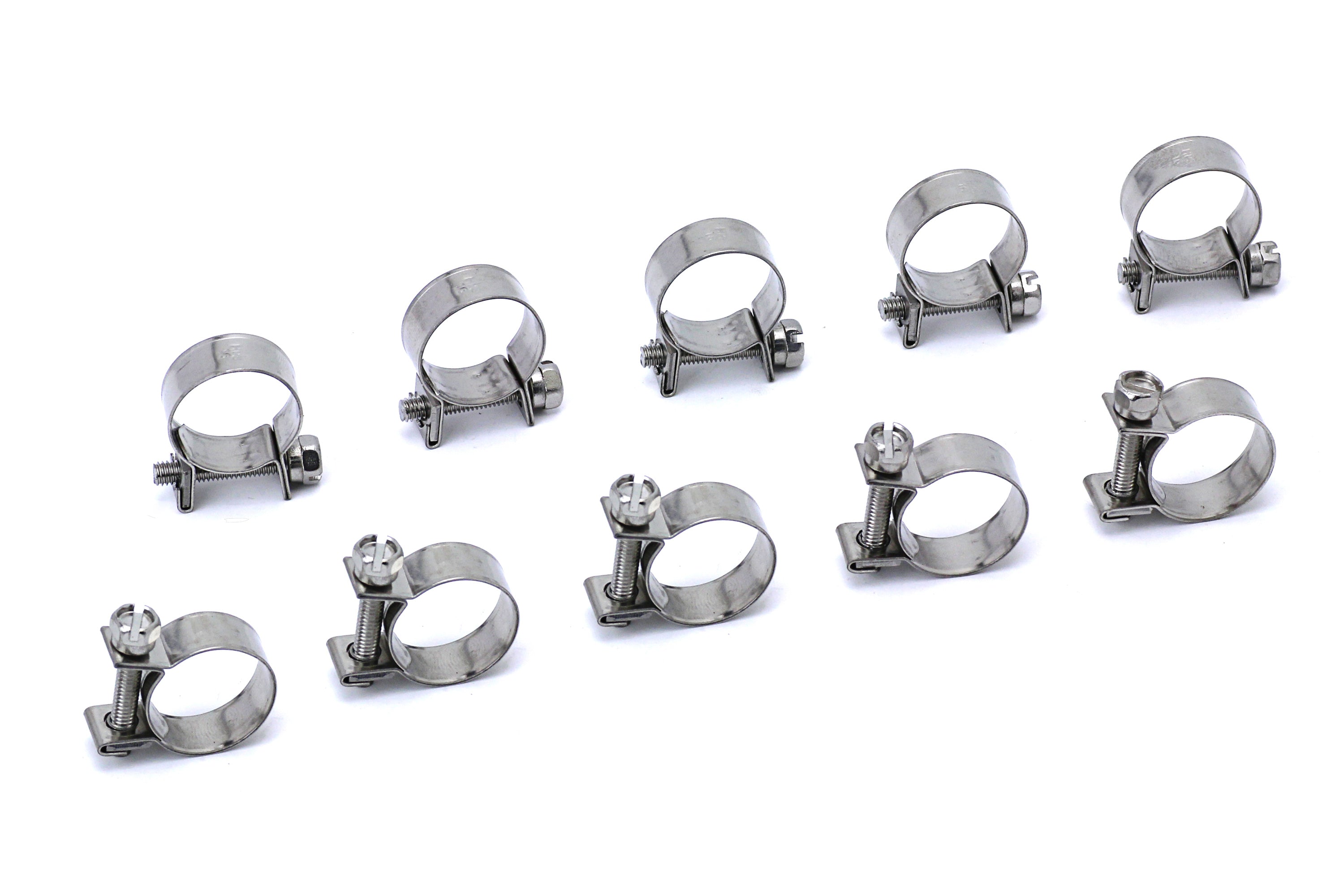 HPS Performance Hps Stainless Steel Fuel Injection Clamp Size #17 19/32"   43/64" (10 Pieces) Fic 15x10 - FIC-15x10