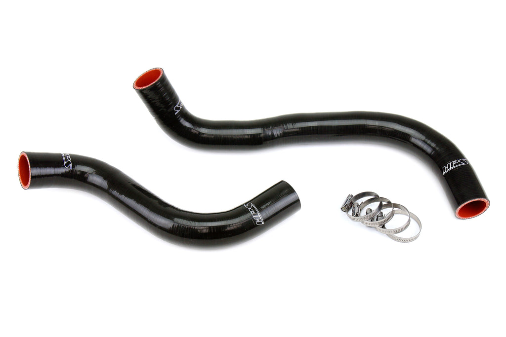 HPS Performance Hps Silicone Radiator Coolant Hose Kit 57 1828 Blk Black - 57-1828-BLK