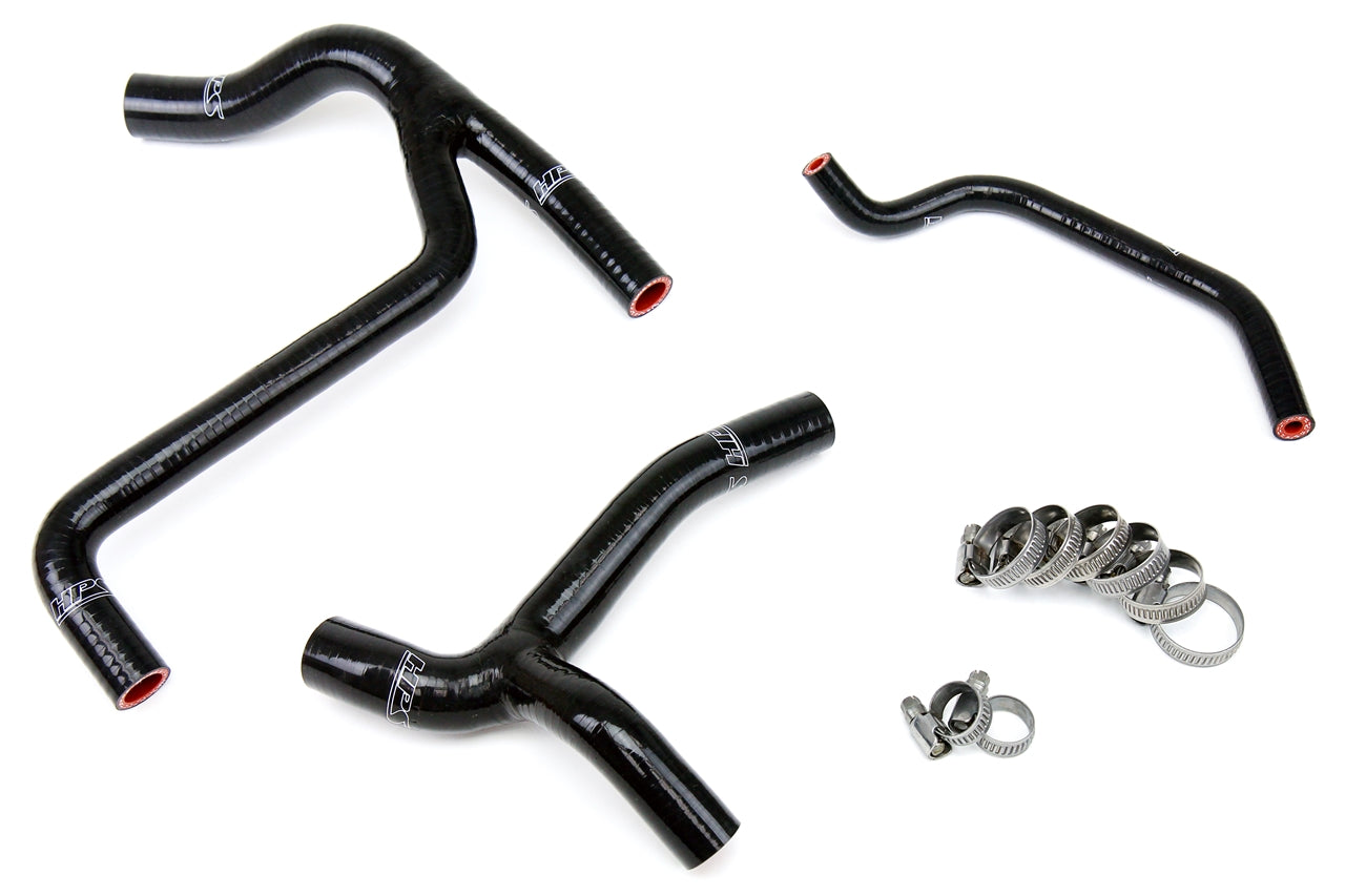 HPS Performance Hps Silicone Radiator Coolant Hose Kit 57 1243 Blk Black - 57-1243-BLK