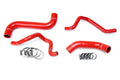 HPS Performance Hps Silicone Radiator And Heater Coolant Hose Kit 57 1734 Red Red - 57-1734-RED