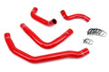 HPS Performance Hps Silicone Radiator Coolant Hose Kit 57 1500 Red Red - 57-1500-RED