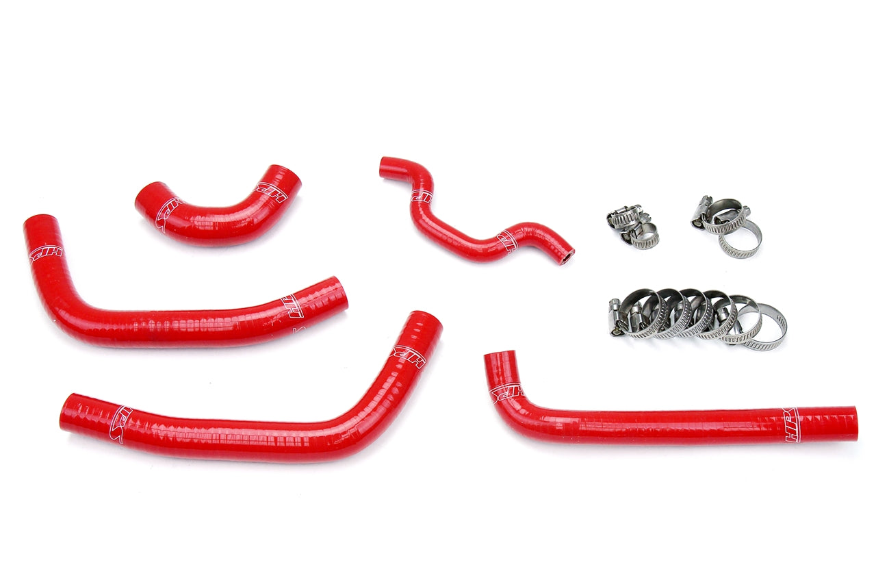 HPS Performance Hps Silicone Radiator Coolant Hose Kit 57 1240 Red Red - 57-1240-RED