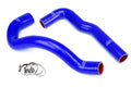 HPS Performance Hps Silicone Radiator Coolant Hose Kit 57 2066 Blue Blue - 57-2066-BLUE